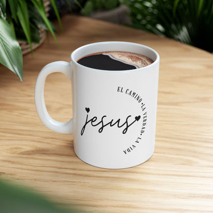 Taza “Jesús es el Camino, la Verdad y la Vida”